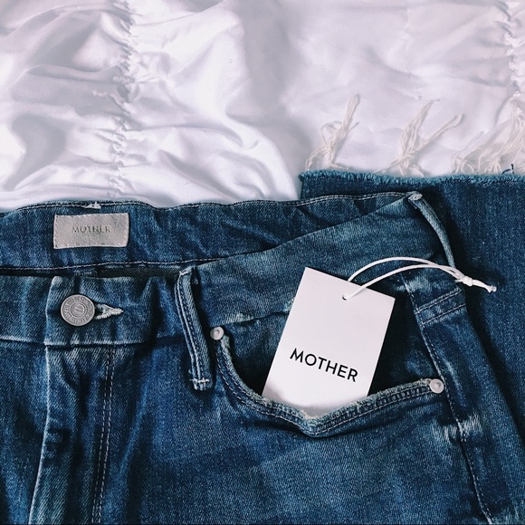 MOTHER the looker ankle fray jeans in gutterpunk - Picture 8 of 13